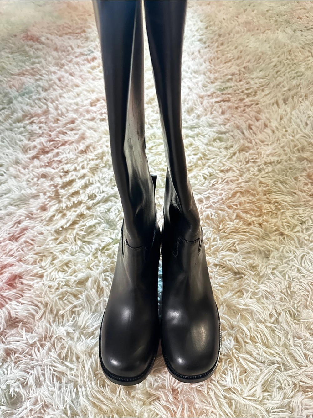 NEW Bottega Veneta Cavallo Over the Knee Boots Size 37.5 - Picture 12 of 16